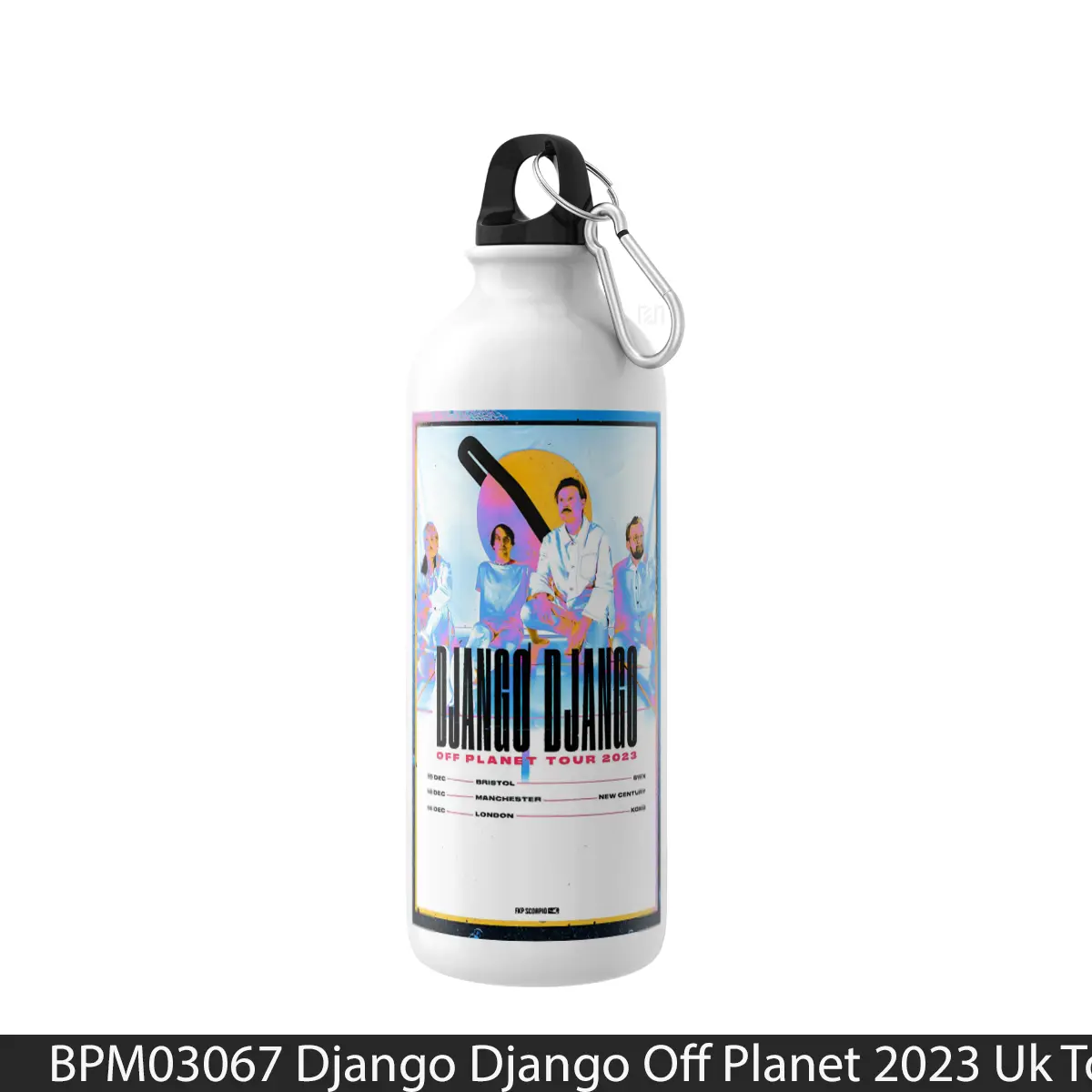 Botol Django Django Off Planet 2023 Uk Tour - Music Sport Bottle