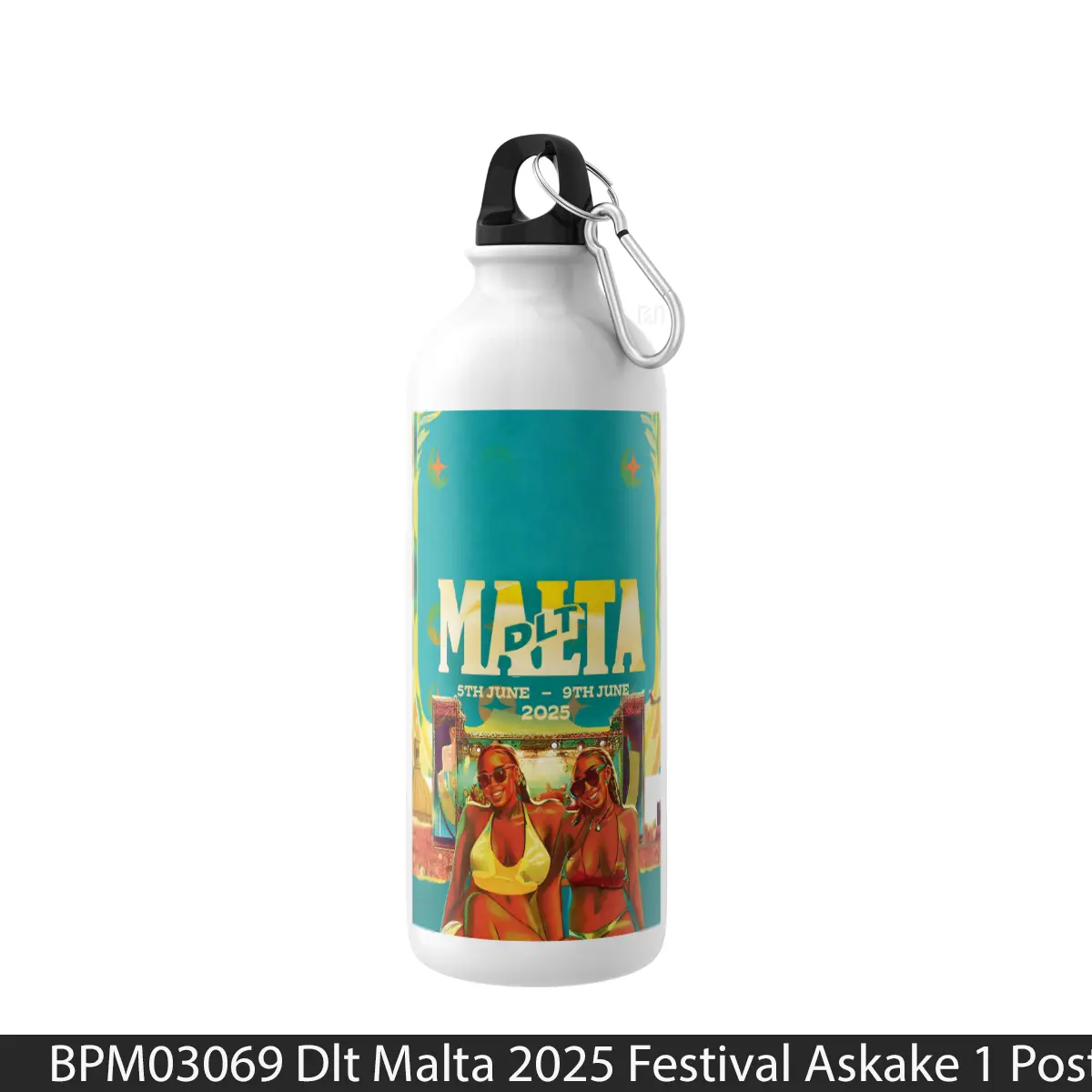 Botol Dlt Malta 2025 Festival Askake 1 - Music Sport Bottle