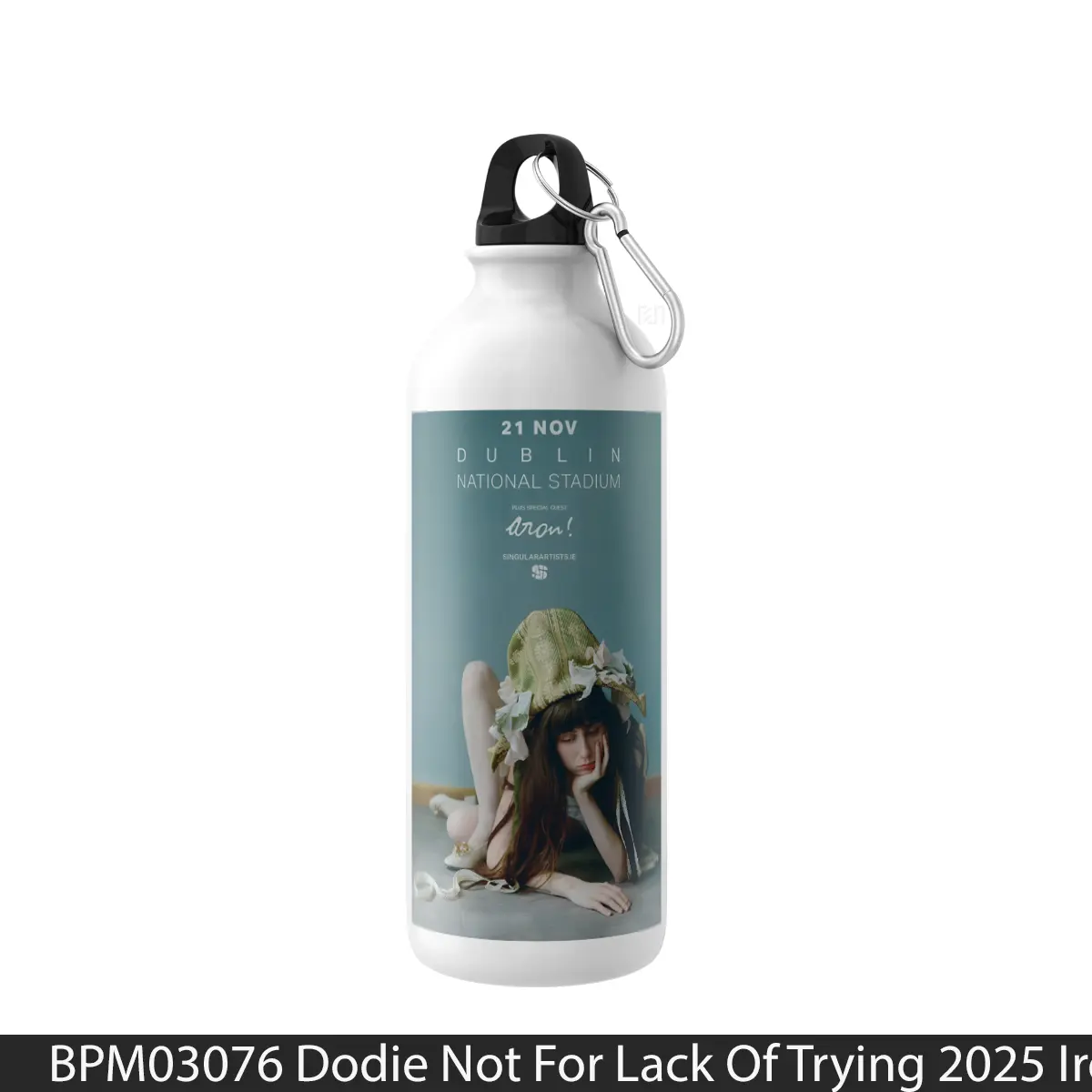 Botol Dodie Not For Lack Of Trying 2025 Ireland Tour Dublin - Music Sport Bottle