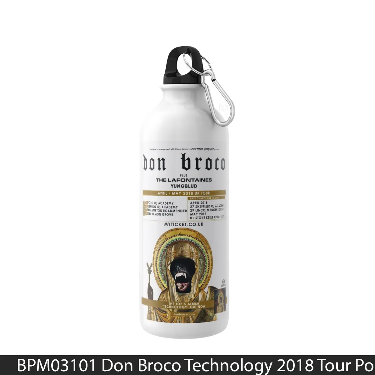 Botol Don Broco Technology 2018 Tour - Music Sport Bottle