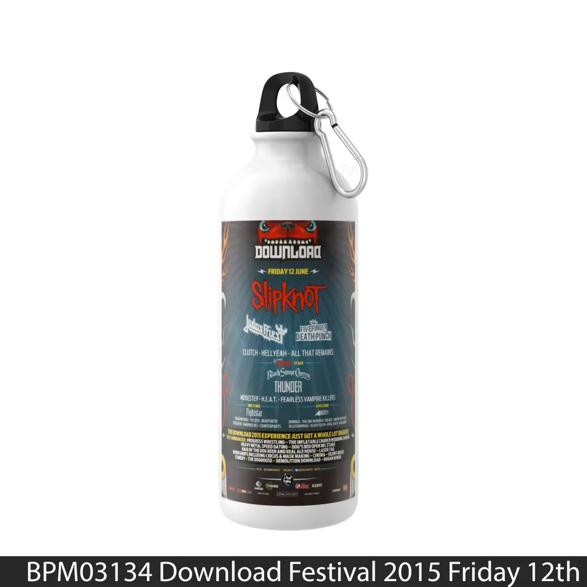 Botol Download Festival 2015 Friday 12Th - Music Sport Bottle