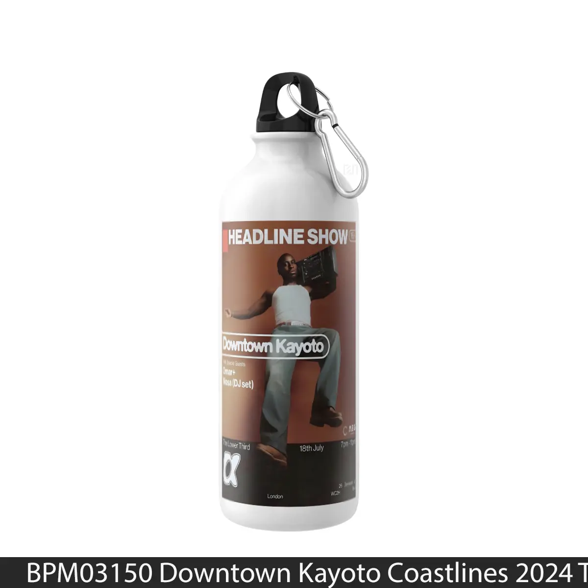 Botol Downtown Kayoto Coastlines 2024 Tour - Music Sport Bottle
