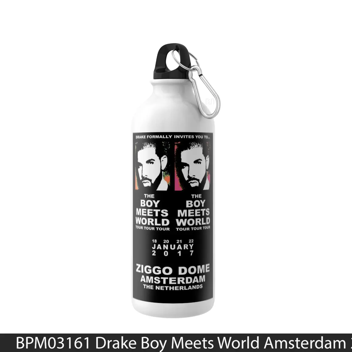 Botol Drake Boy Meets World Amsterdam 2017 - Music Sport Bottle
