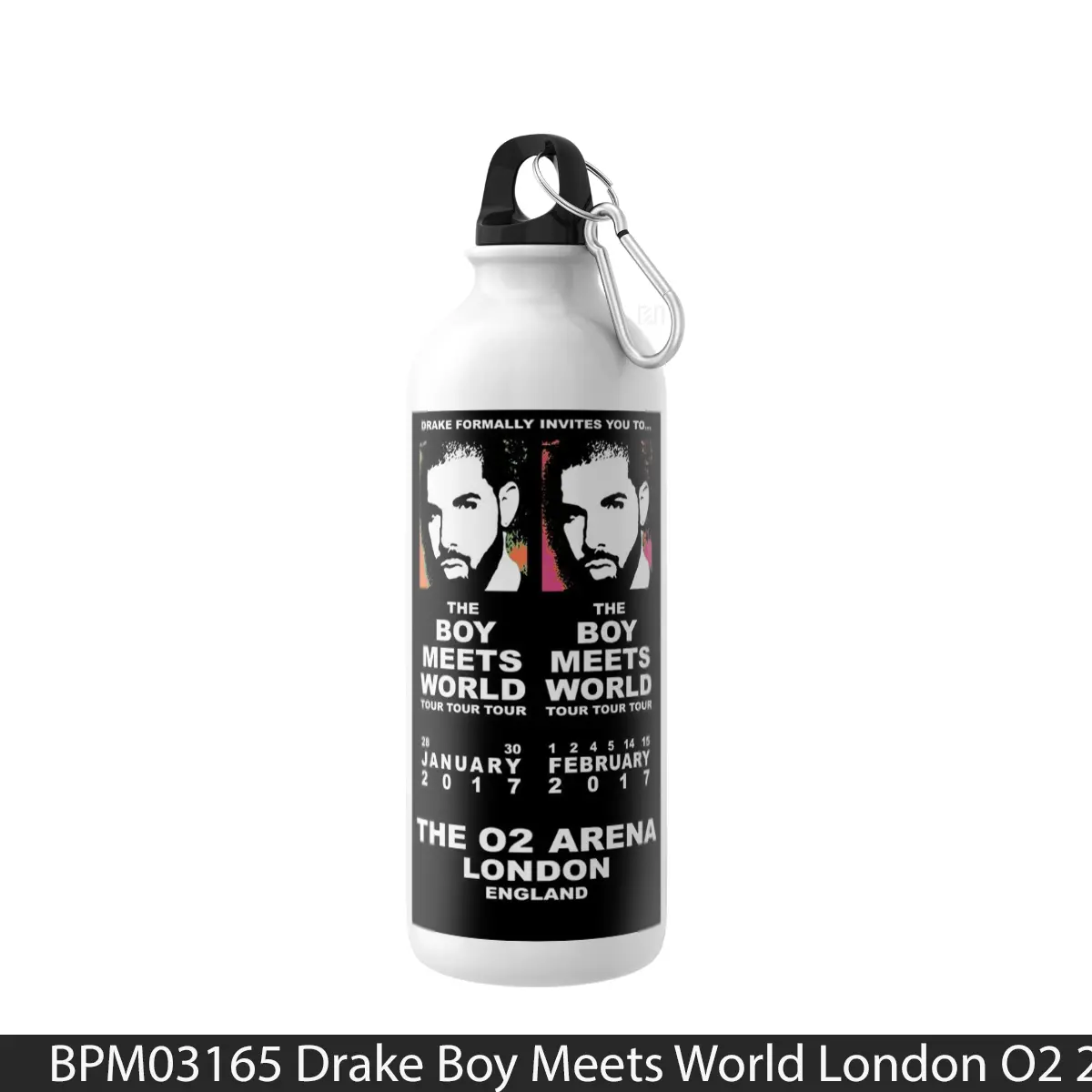 Botol Drake Boy Meets World London O2 2017 - Music Sport Bottle