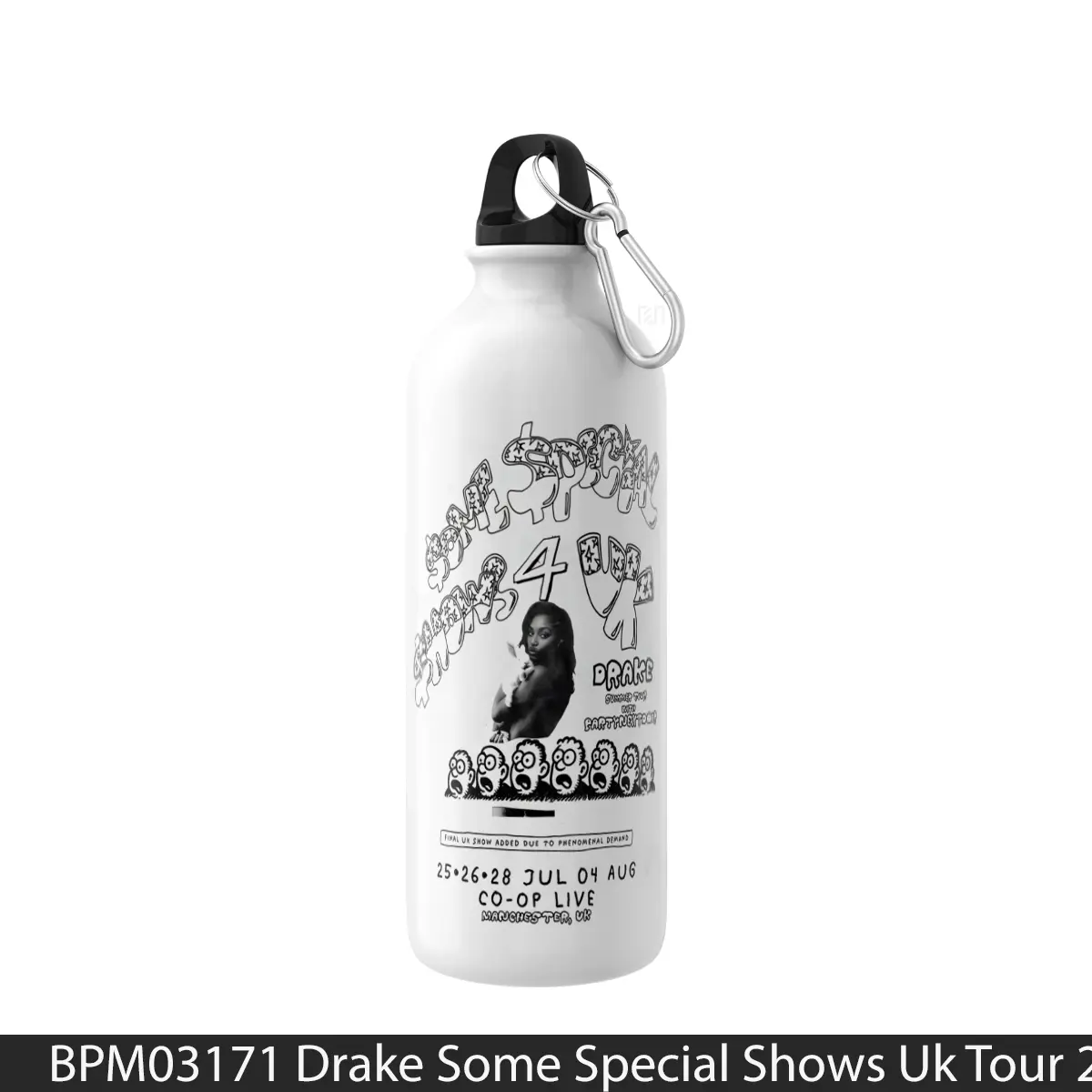 Botol Drake Some Special Shows Uk Tour 2025 Manchester London - Music Sport Bottle