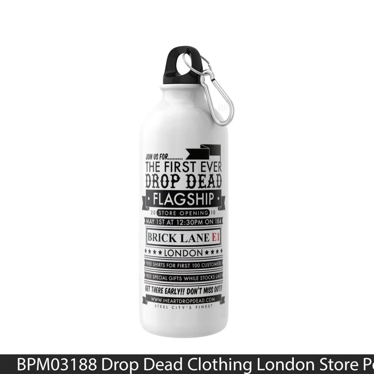 Botol Drop Dead Clothing London Store - Music Sport Bottle