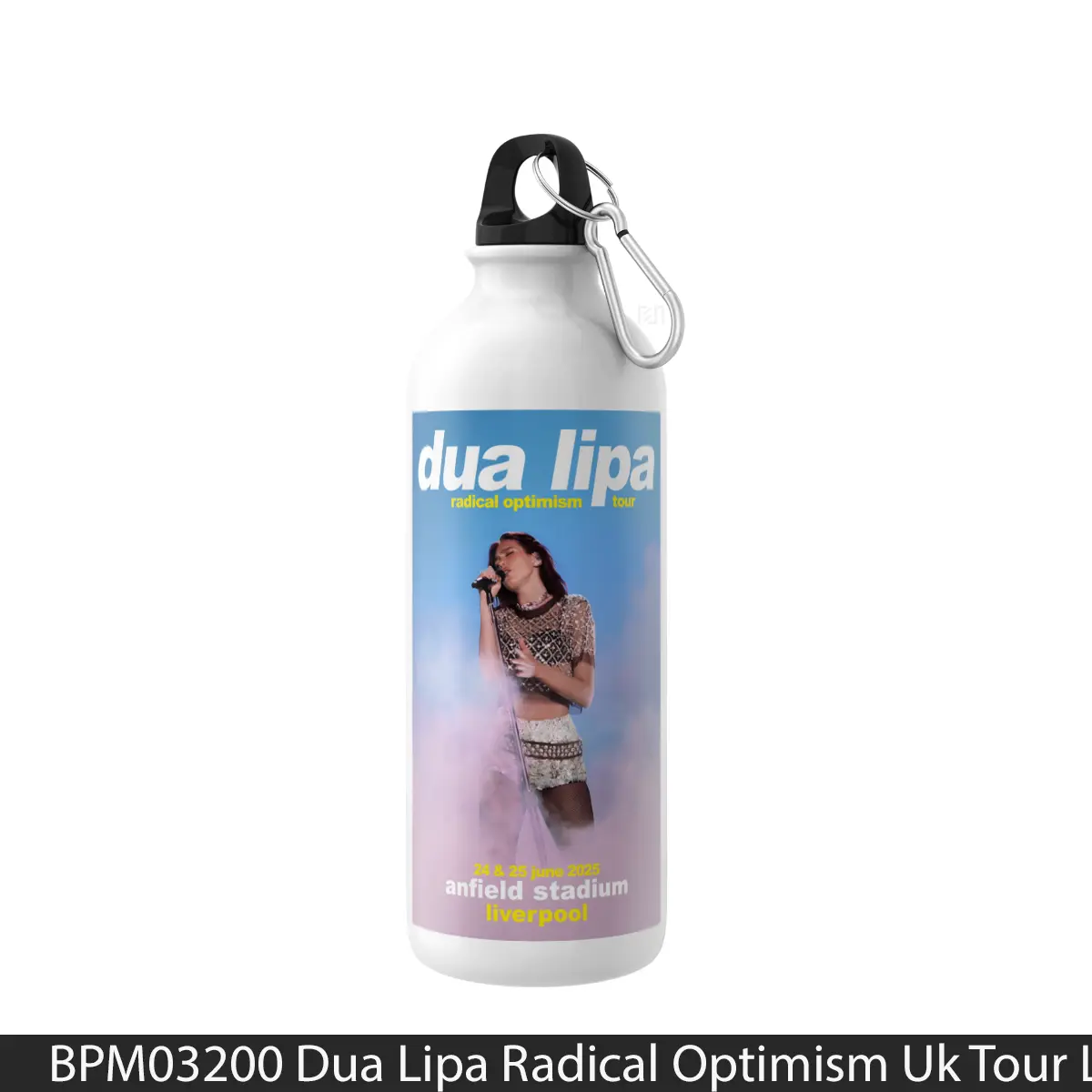 Botol Dua Lipa Radical Optimism Uk Tour Liverpool Anfield - Music Sport Bottle