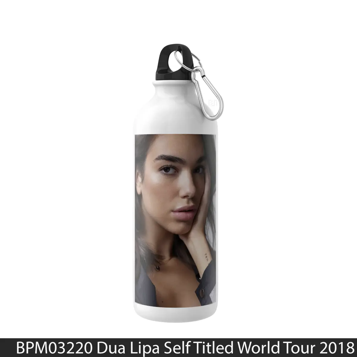 Botol Dua Lipa Self Titled World Tour 2018 Print - Music Sport Bottle