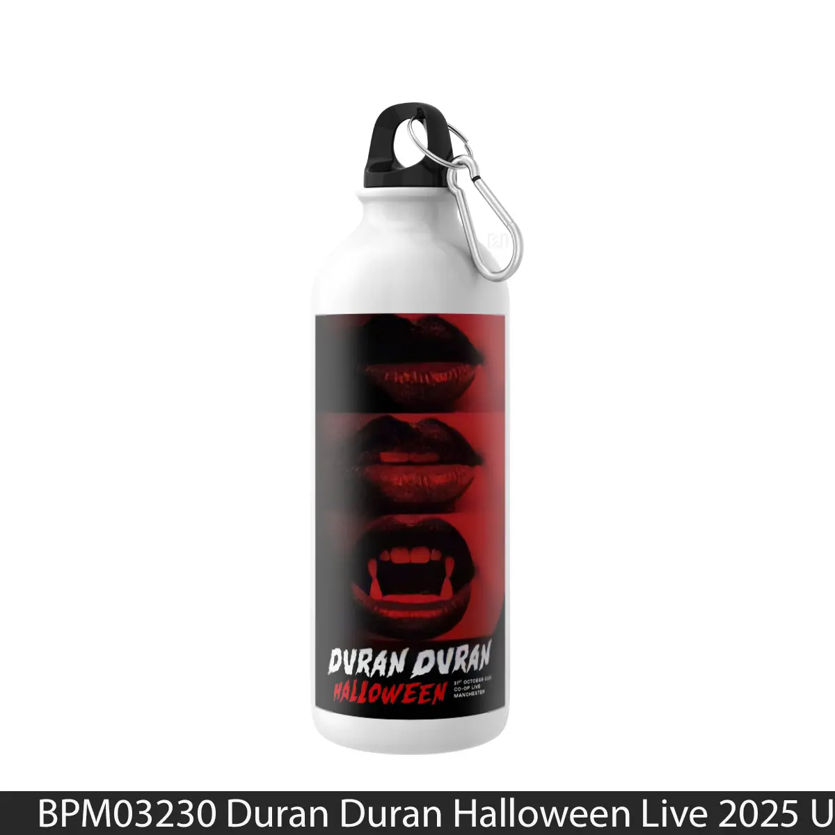 Botol Duran Duran Halloween Live 2025 Uk Tour Manchester - Music Sport Bottle