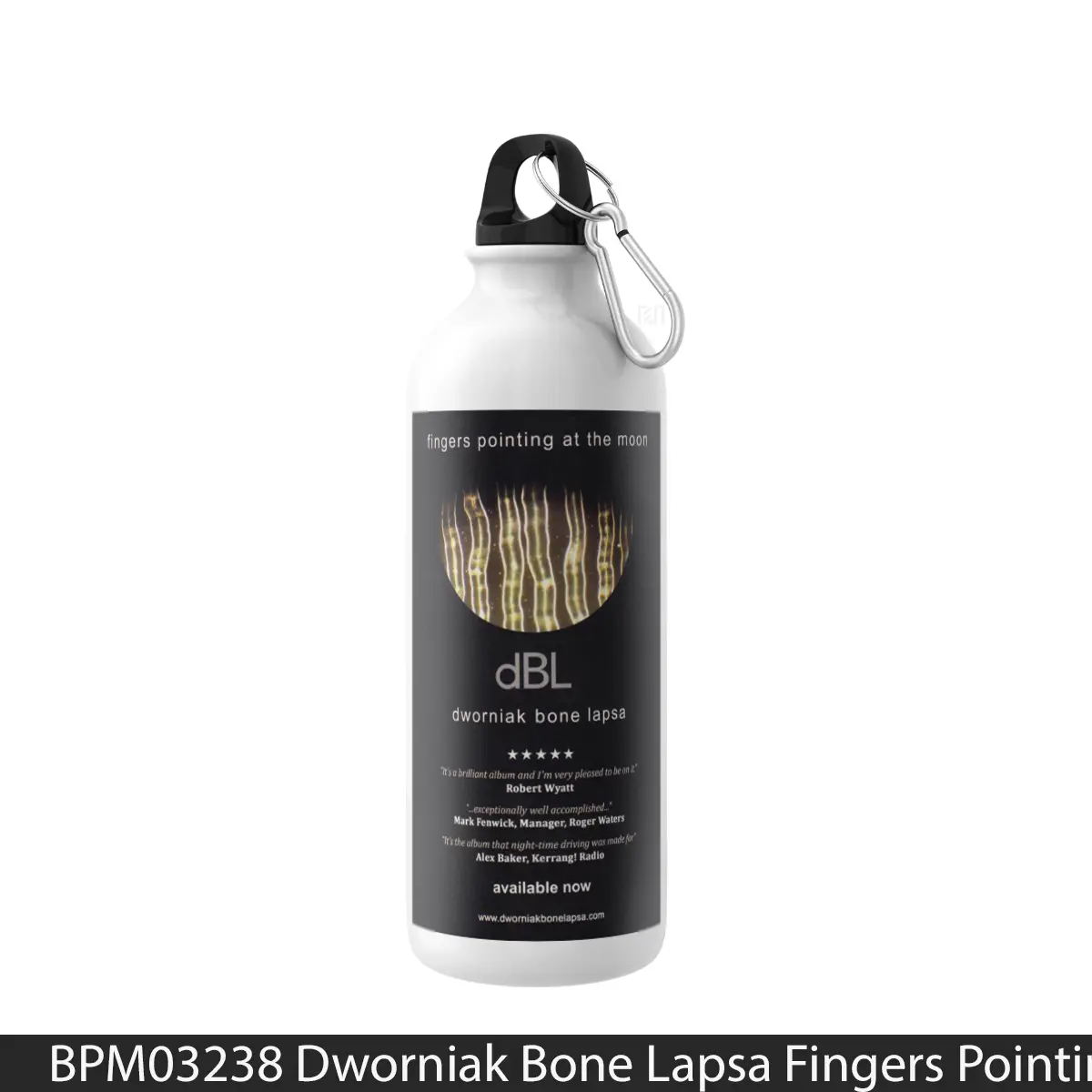 Botol Dworniak Bone Lapsa Fingers Pointing At The Moon P - Music Sport Bottle