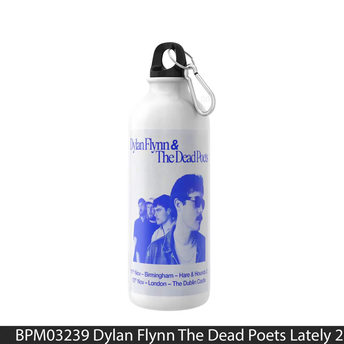 Botol Dylan Flynn The Dead Poets Lately 2025 Uk Tour - Music Sport Bottle