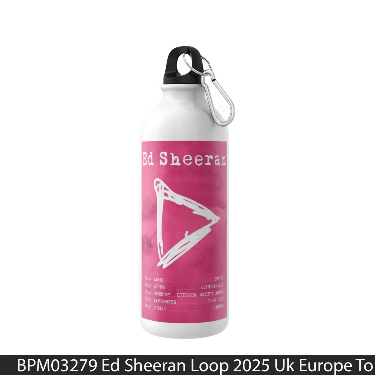 Botol Ed Sheeran Loop 2025 Uk Europe Tour - Music Sport Bottle