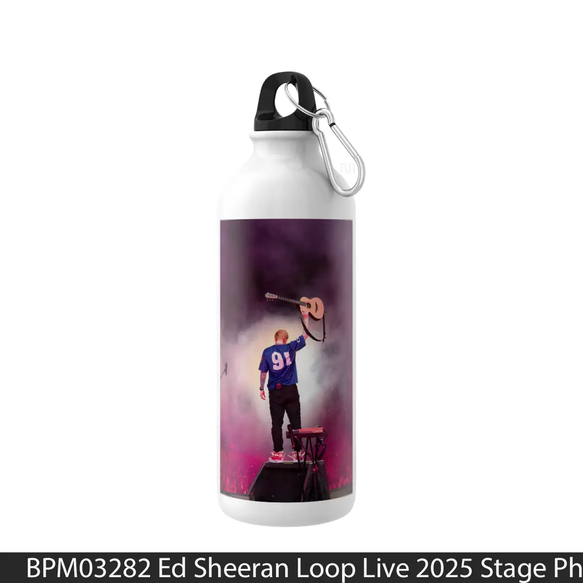 Botol Ed Sheeran Loop Live 2025 Stage Photo Tour - Music Sport Bottle