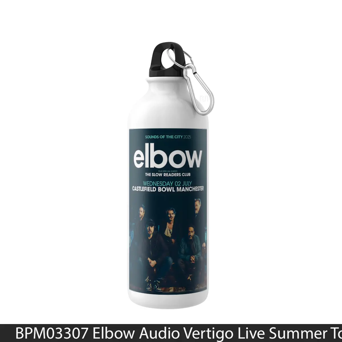Botol Elbow Audio Vertigo Live Summer Tour 2025 - Music Sport Bottle