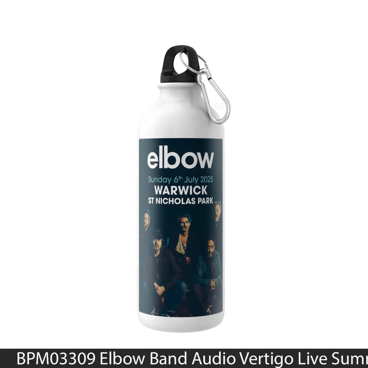 Botol Elbow Band Audio Vertigo Live Summer 2025 Tour - Music Sport Bottle