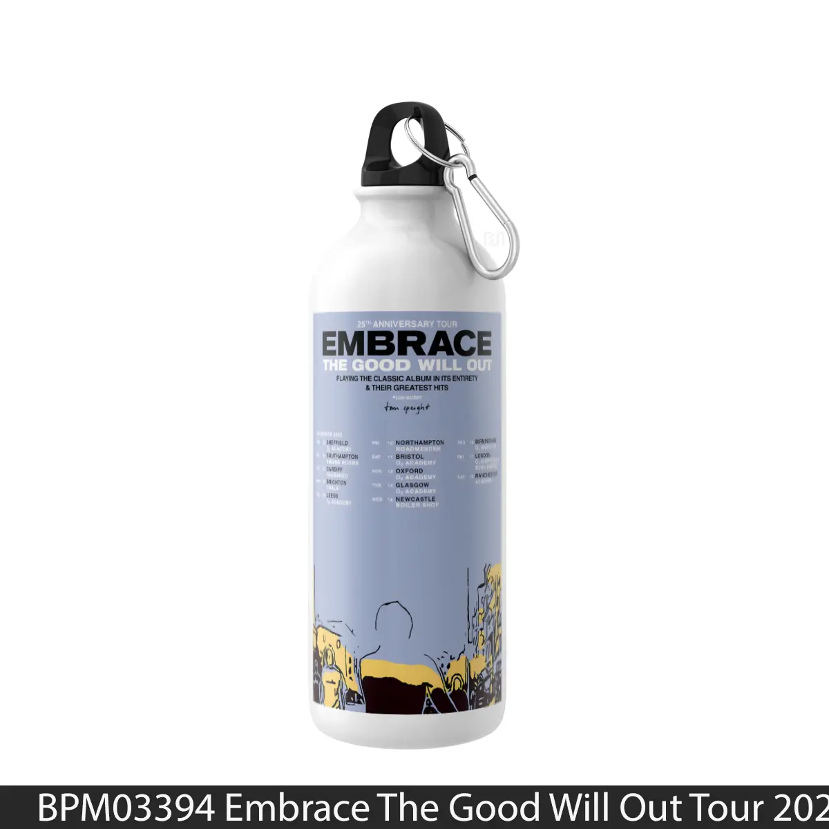 Botol Embrace The Good Will Out Tour 2023 - Music Sport Bottle