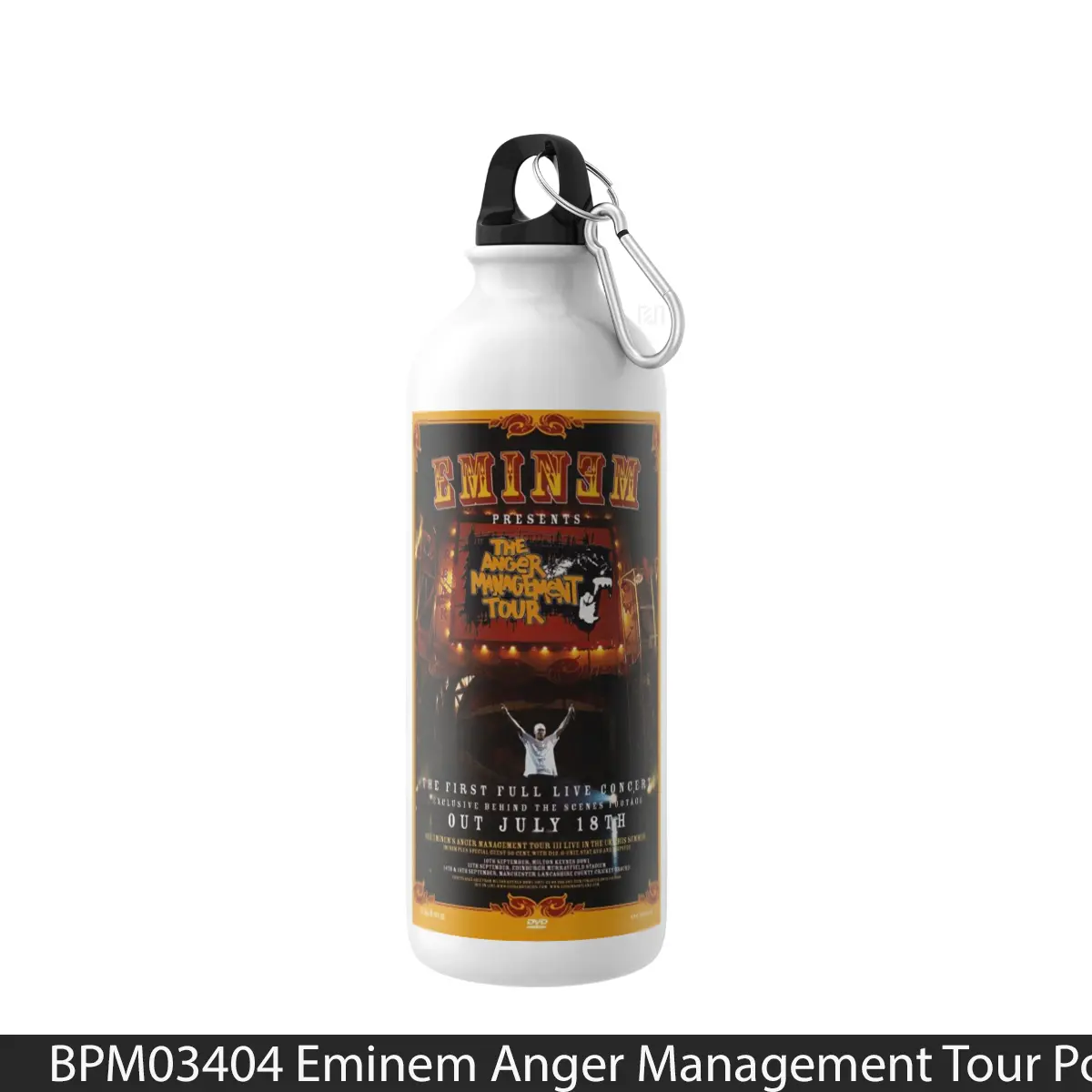 Botol Eminem Anger Management Tour - Music Sport Bottle