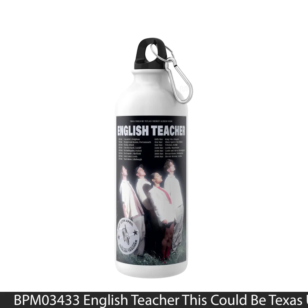 Botol English Teacher This Could Be Texas Uk Tour 2024 - Music Sport Bottle