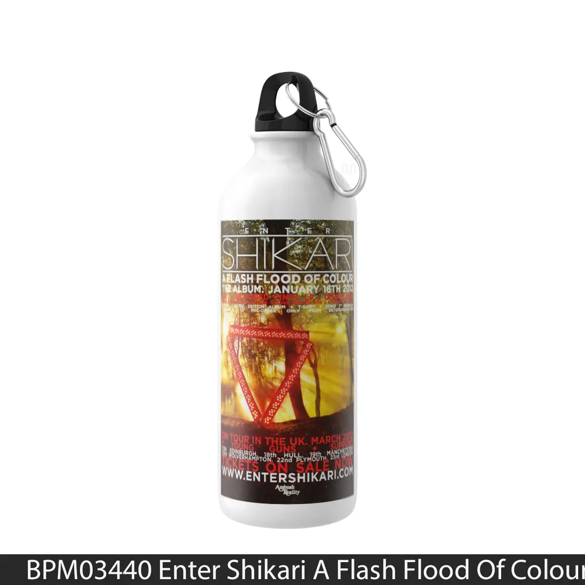 Botol Enter Shikari A Flash Flood Of Colour - Music Sport Bottle