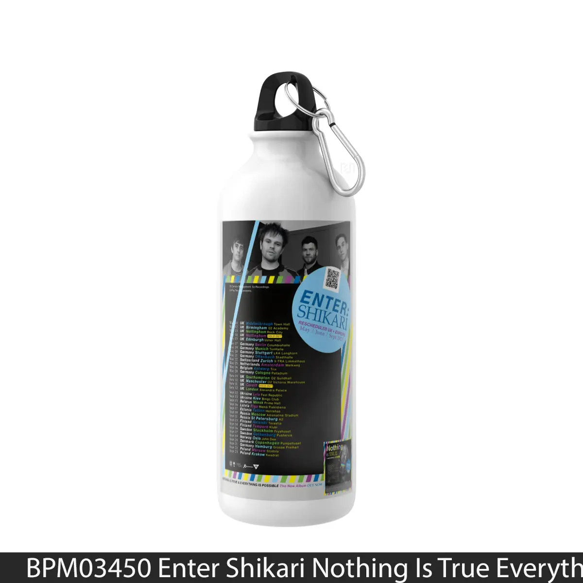 Botol Enter Shikari Nothing Is True Everything Is Poss - Music Sport Bottle