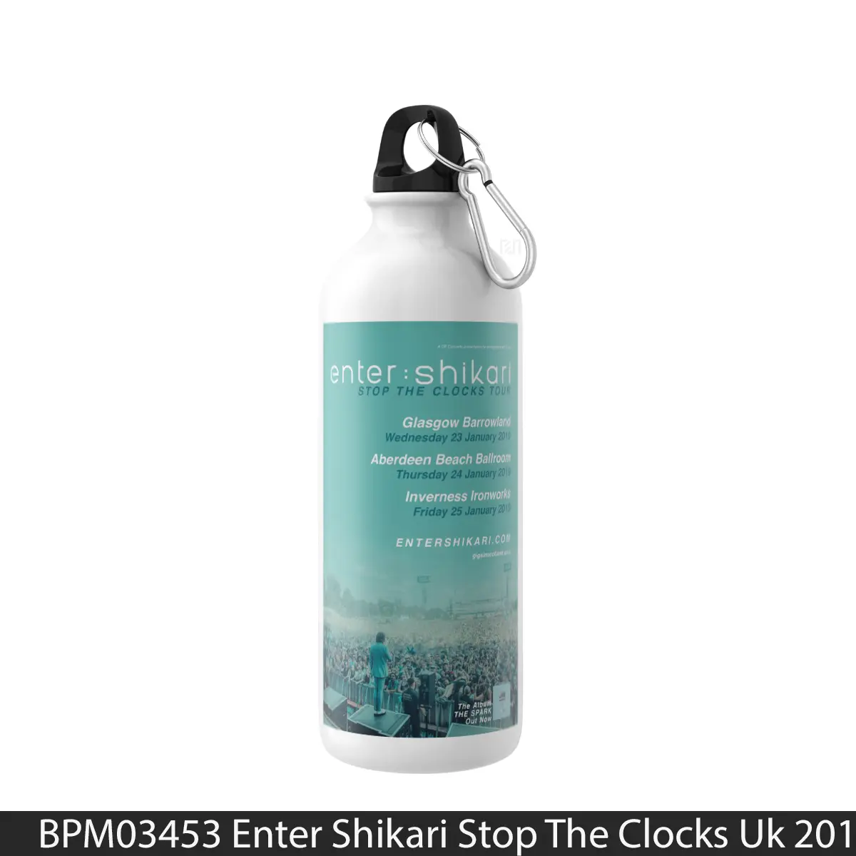 Botol Enter Shikari Stop The Clocks Uk 2019 Tour - Music Sport Bottle