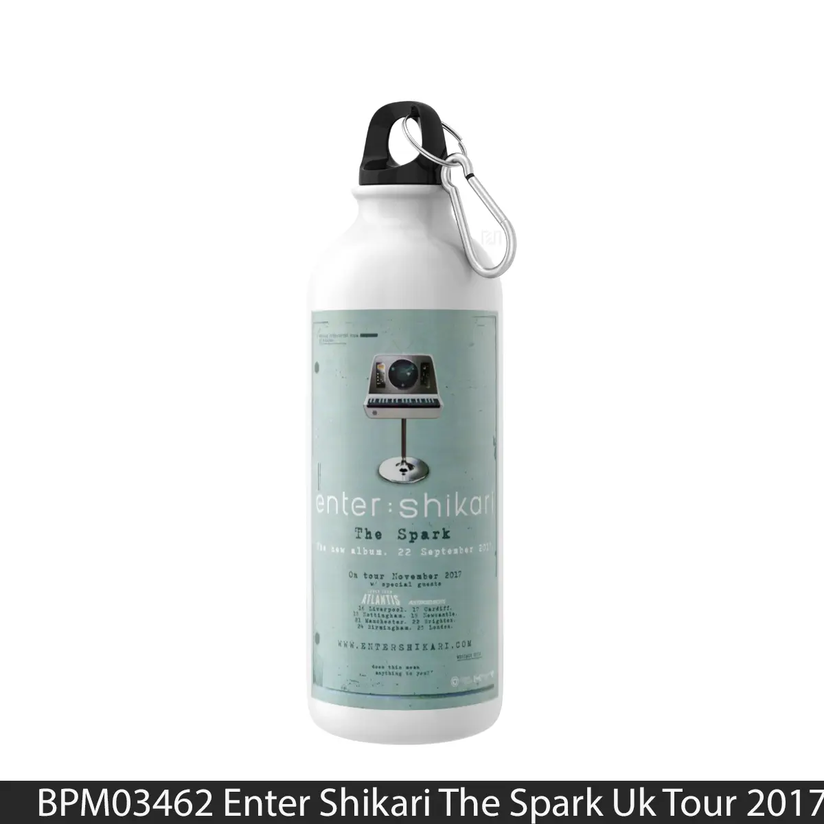 Botol Enter Shikari The Spark Uk Tour 2017 - Music Sport Bottle