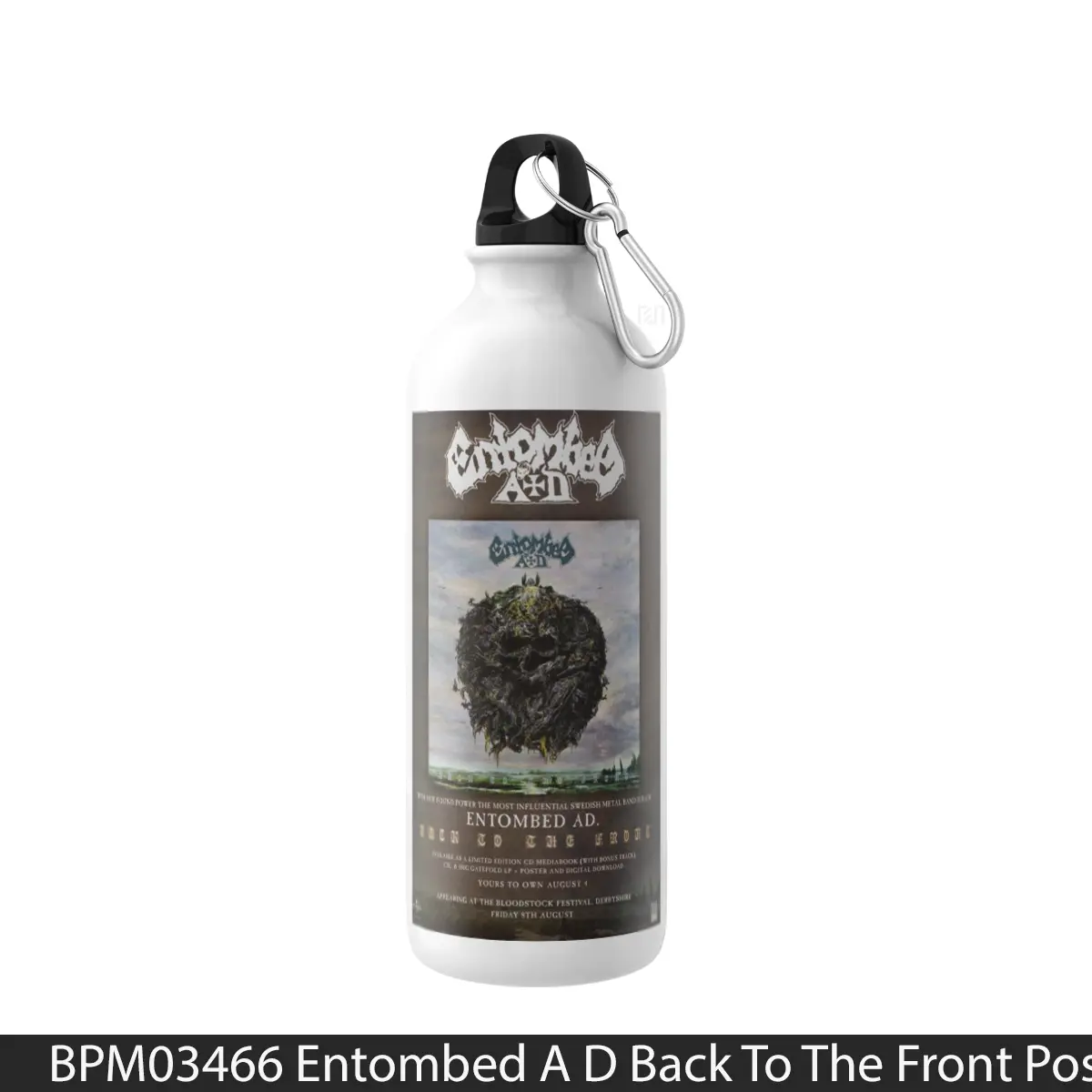Botol Entombed A D Back To The Front - Music Sport Bottle