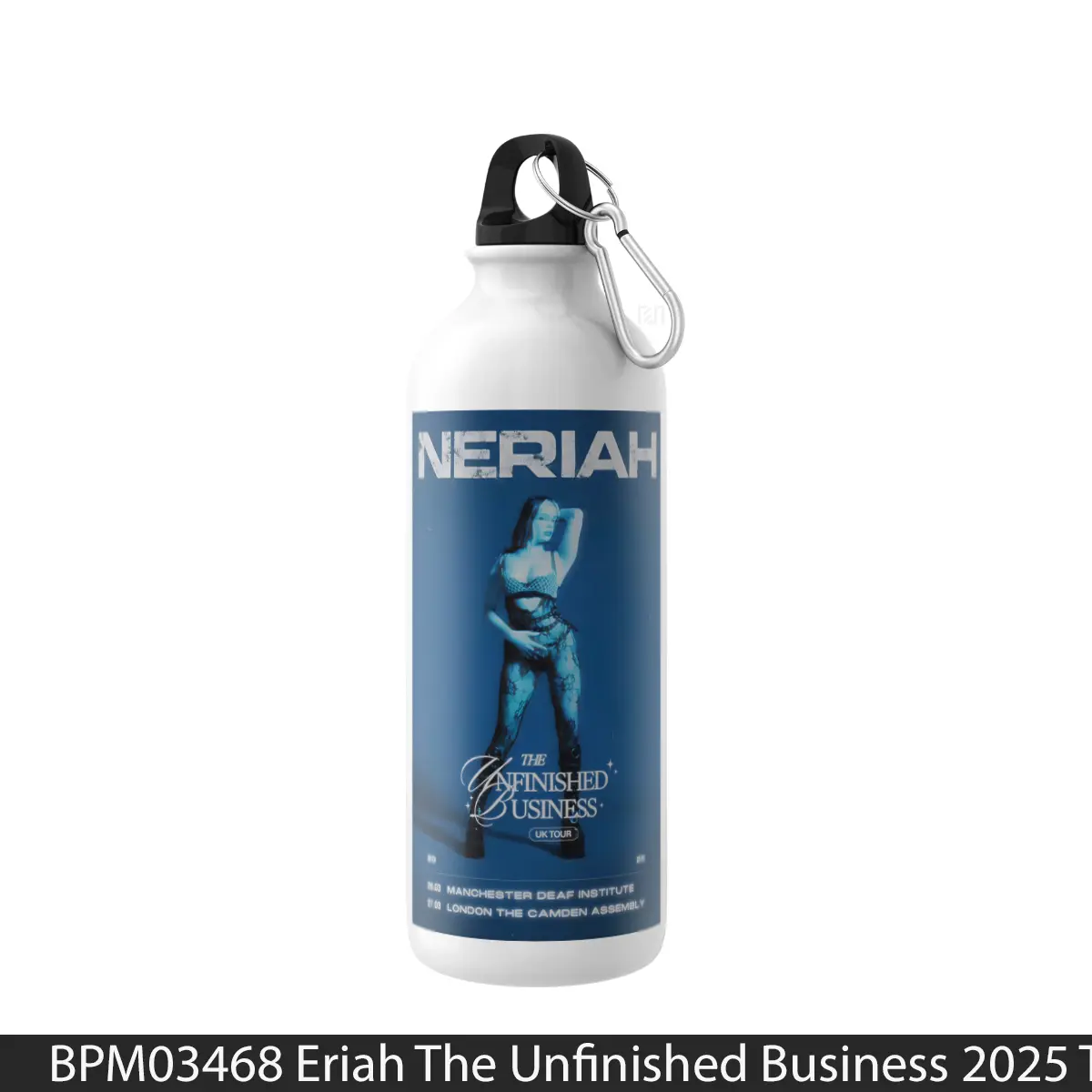 Botol Eriah The Unfinished Business 2025 Tour - Music Sport Bottle
