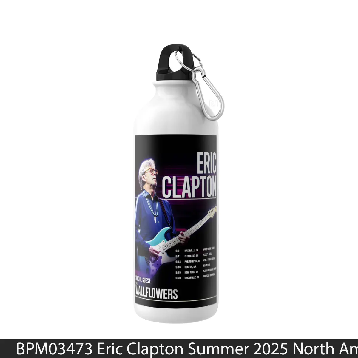 Botol Eric Clapton Summer 2025 North America Tour - Music Sport Bottle