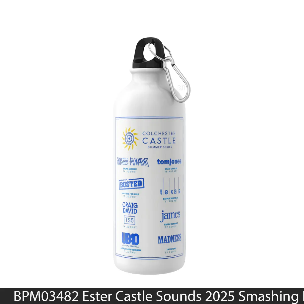 Botol Ester Castle Sounds 2025 Smashing Pumpkins - Music Sport Bottle