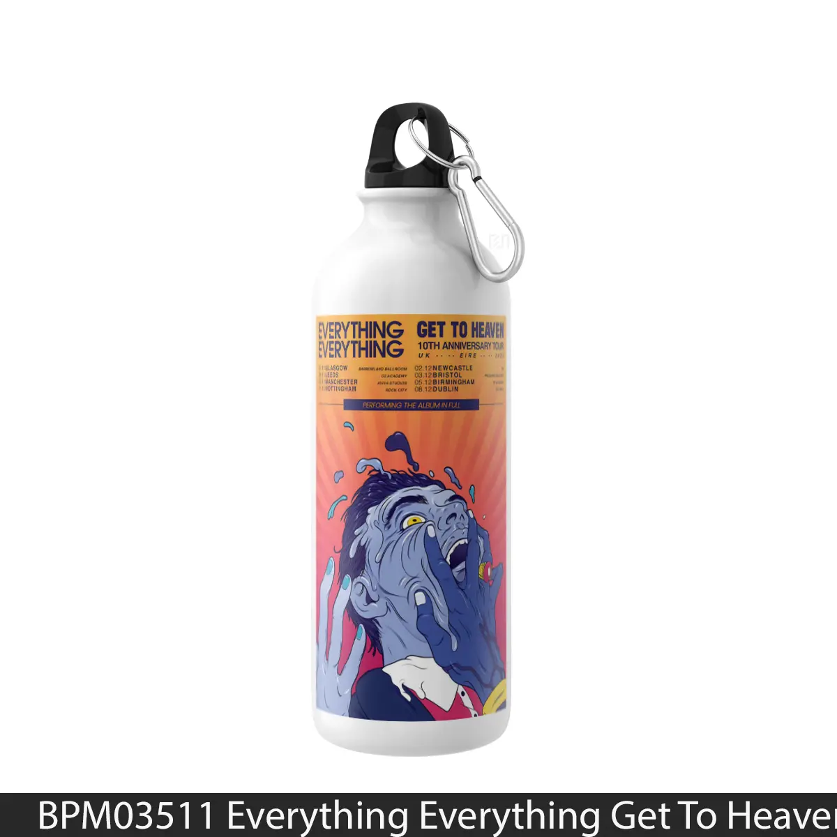 Botol Everything Everything Get To Heaven 10Th Anniversa - Music Sport Bottle