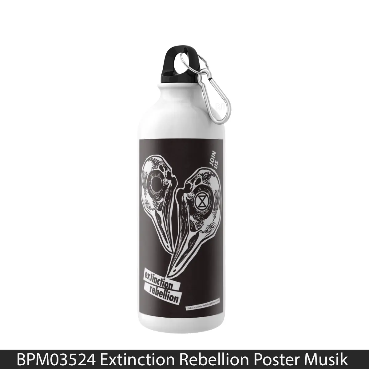 Botol Extinction Rebellion - Music Sport Bottle