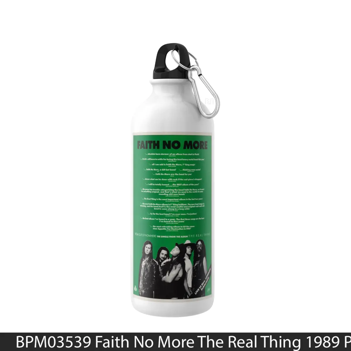 Botol Faith No More The Real Thing 1989 - Music Sport Bottle