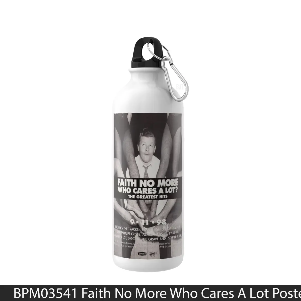 Botol Faith No More Who Cares A Lot - Music Sport Bottle