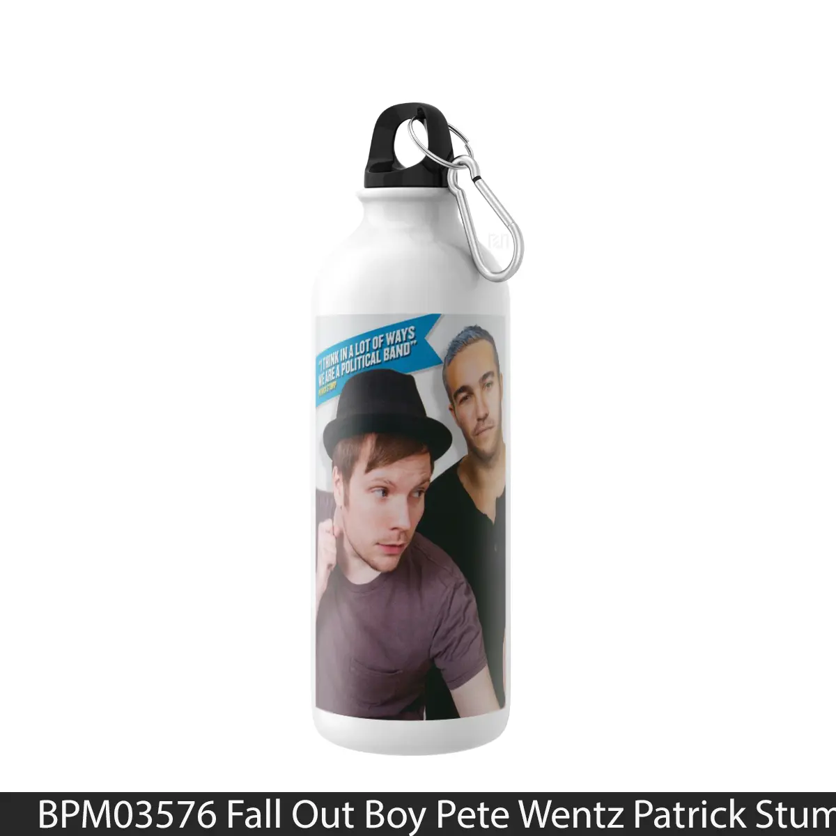 Botol Fall Out Boy Pete Wentz Patrick Stump - Music Sport Bottle