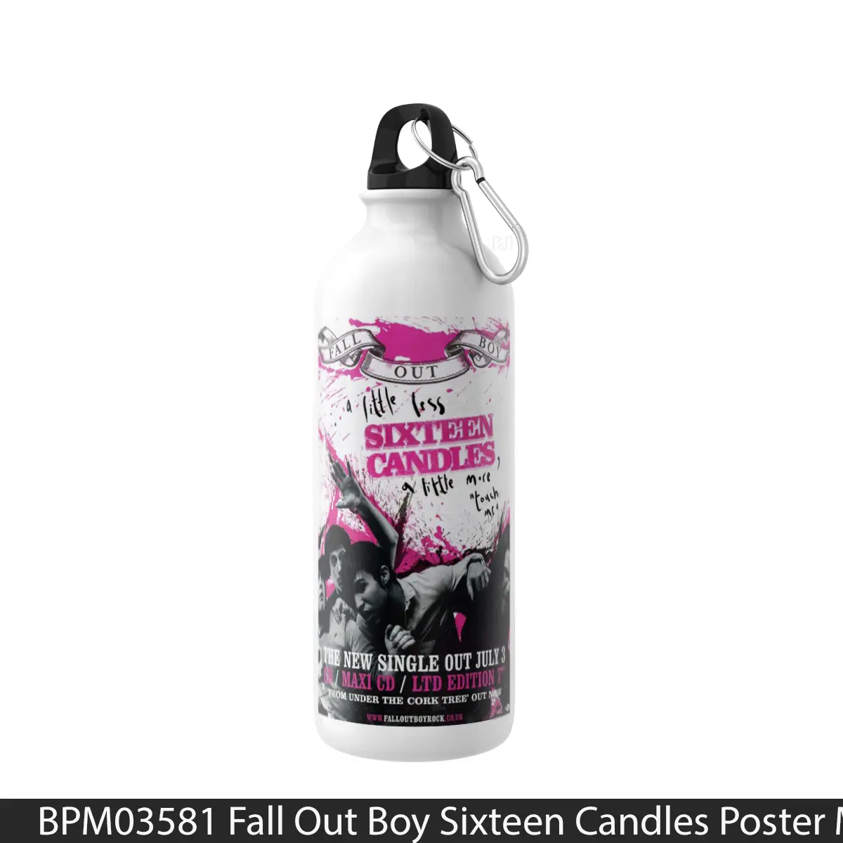 Botol Fall Out Boy Sixteen Candles - Music Sport Bottle