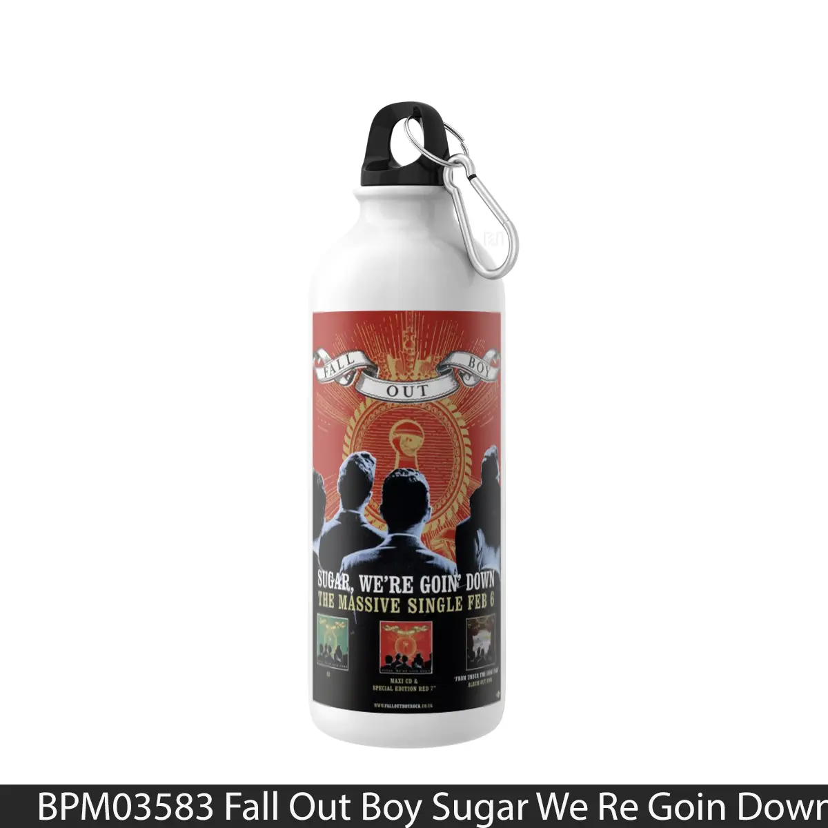Botol Fall Out Boy Sugar We Re Goin Down - Music Sport Bottle
