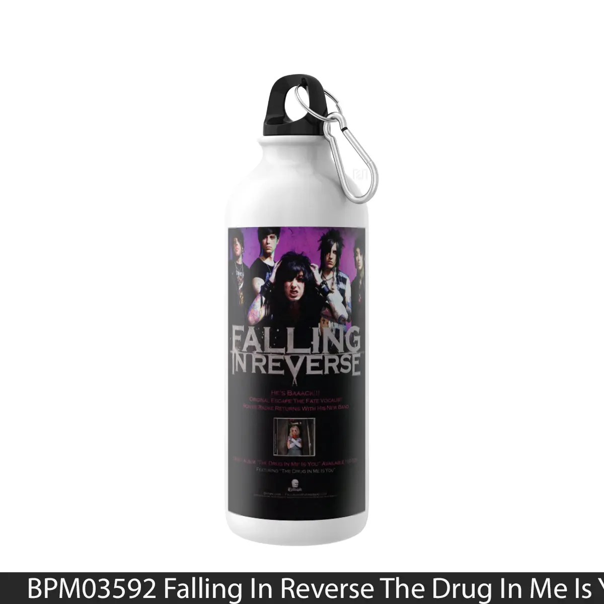 Botol Falling In Reverse The Drug In Me Is You - Music Sport Bottle