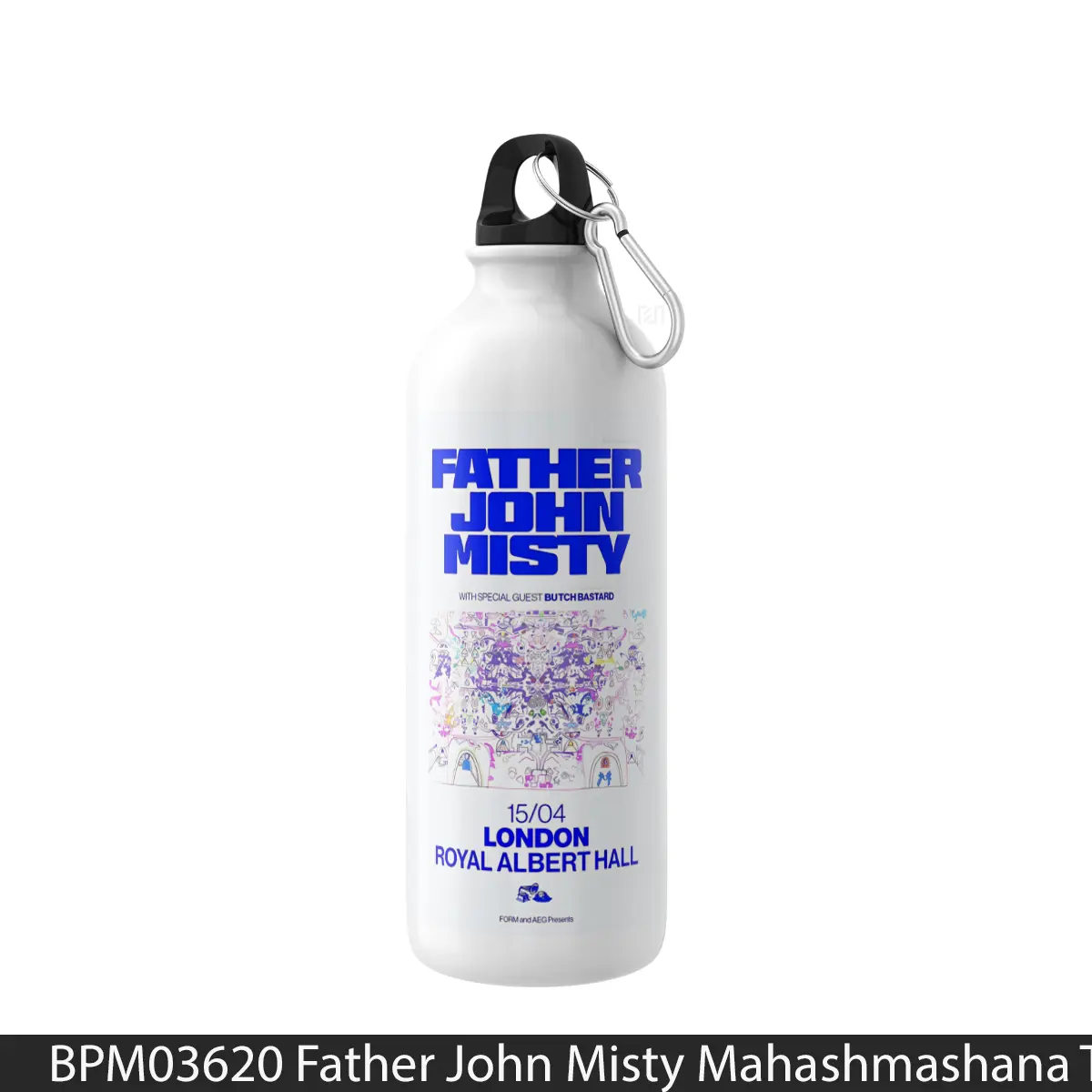 Botol Father John Misty Mahashmashana Tour 2025 London - Music Sport Bottle
