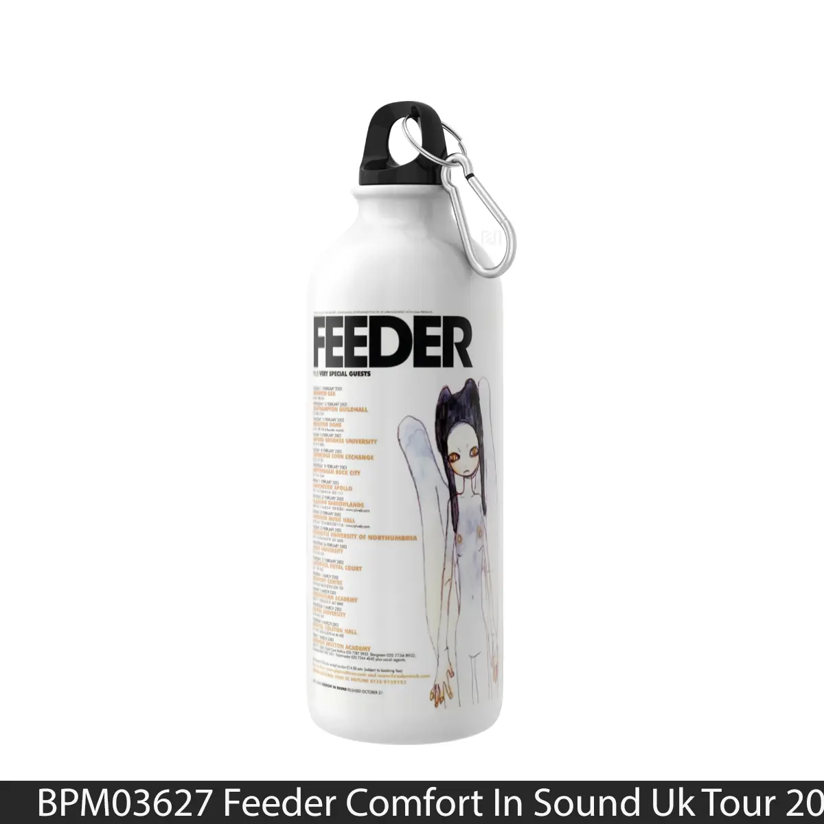 Botol Feeder Comfort In Sound Uk Tour 2003 - Music Sport Bottle