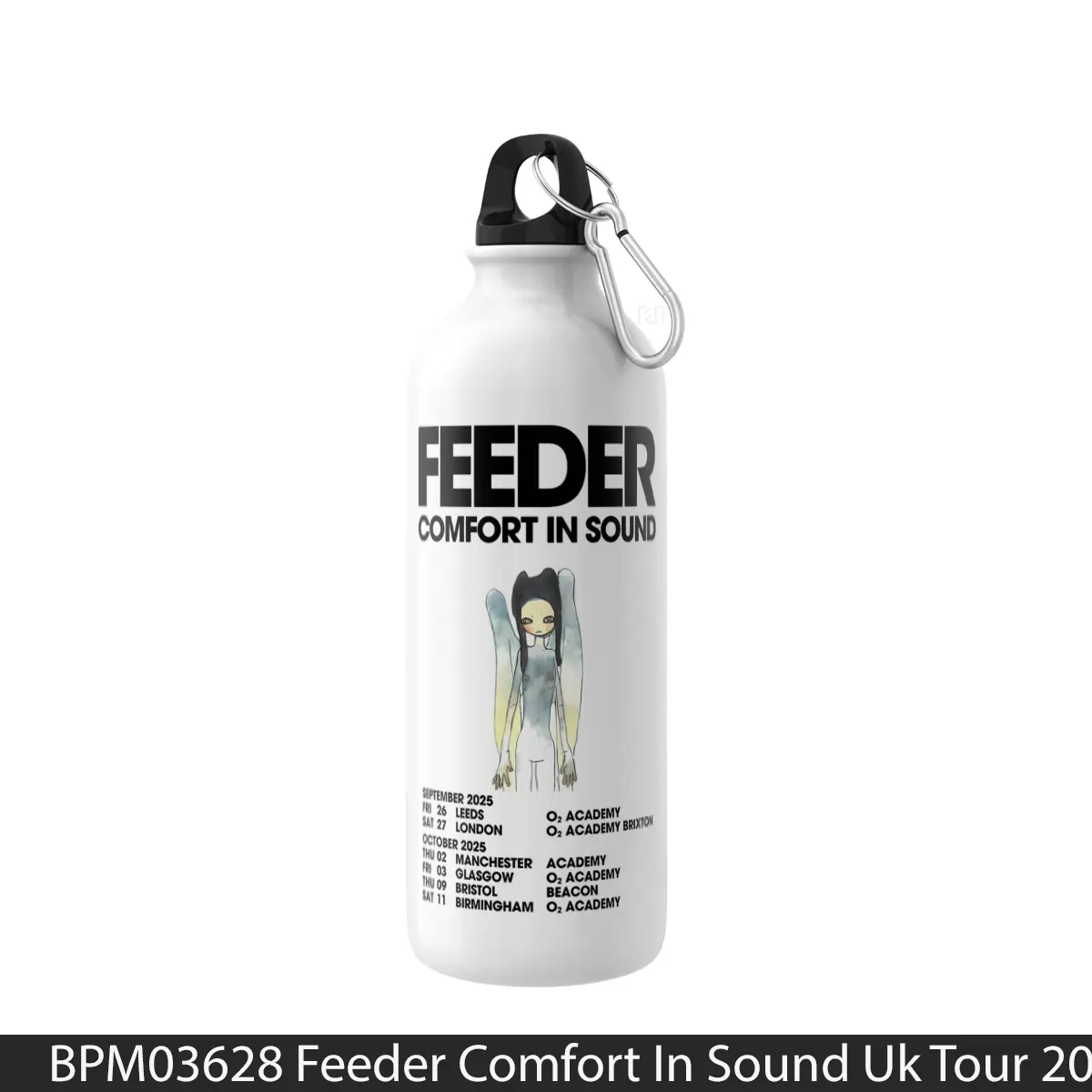 Botol Feeder Comfort In Sound Uk Tour 2025 - Music Sport Bottle