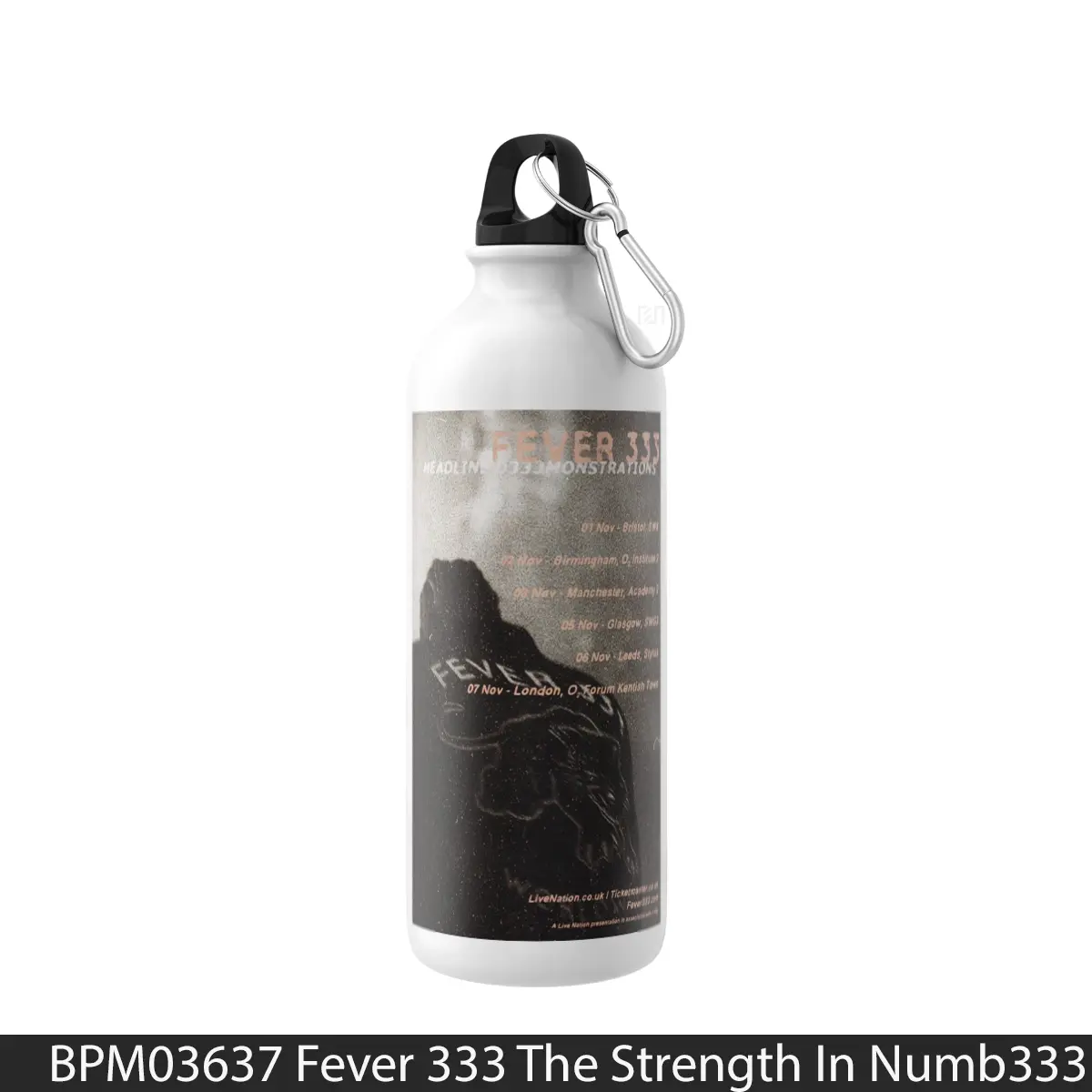 Botol Fever 333 The Strength In Numb333Rs - Music Sport Bottle