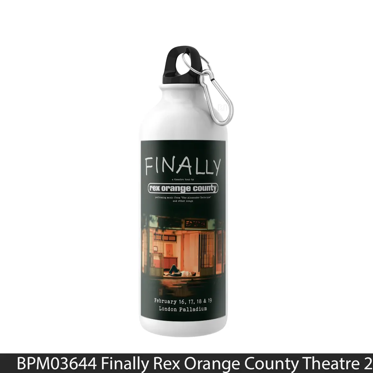 Botol Finally Rex Orange County Theatre 2025 Tour - Music Sport Bottle