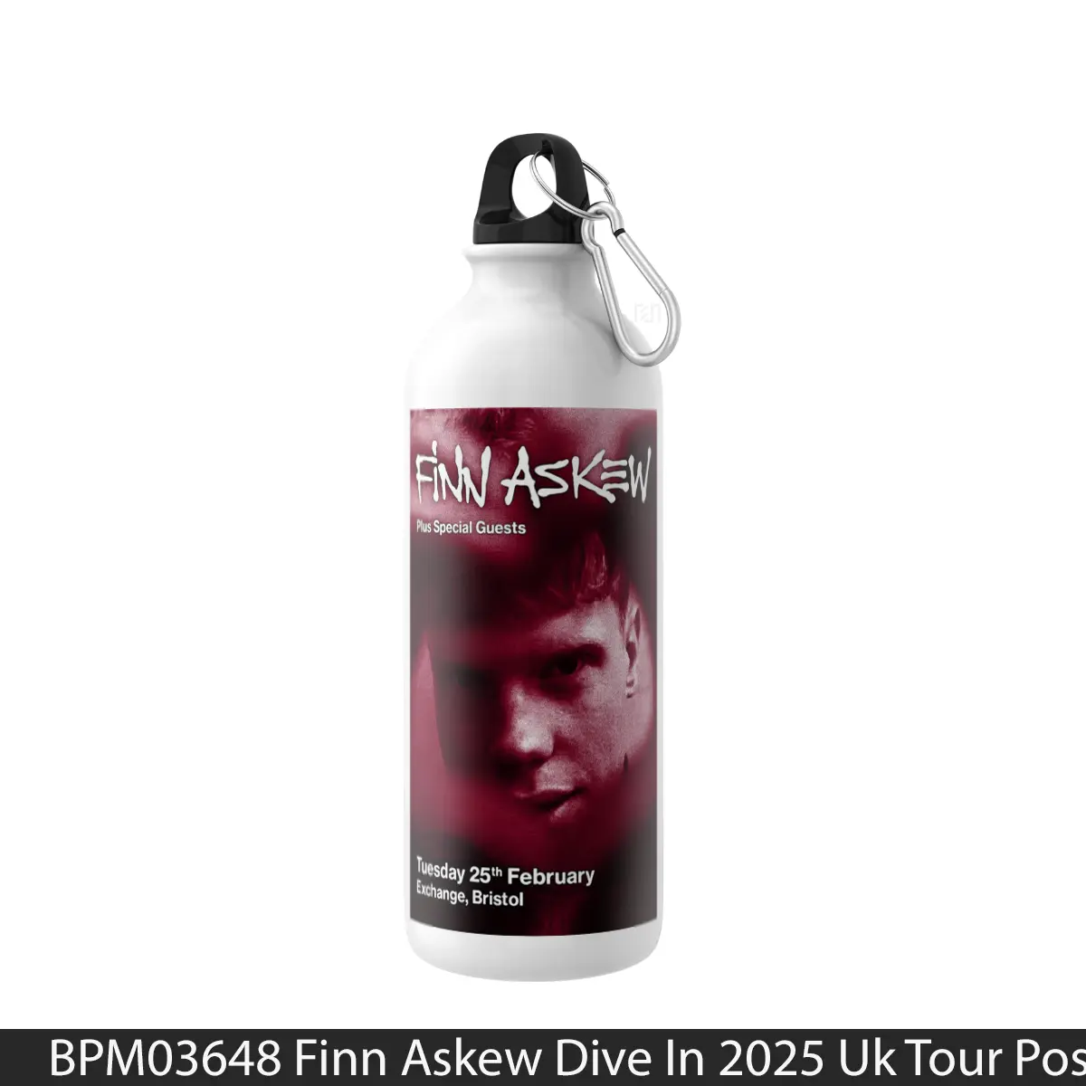 Botol Finn Askew Dive In 2025 Uk Tour - Music Sport Bottle