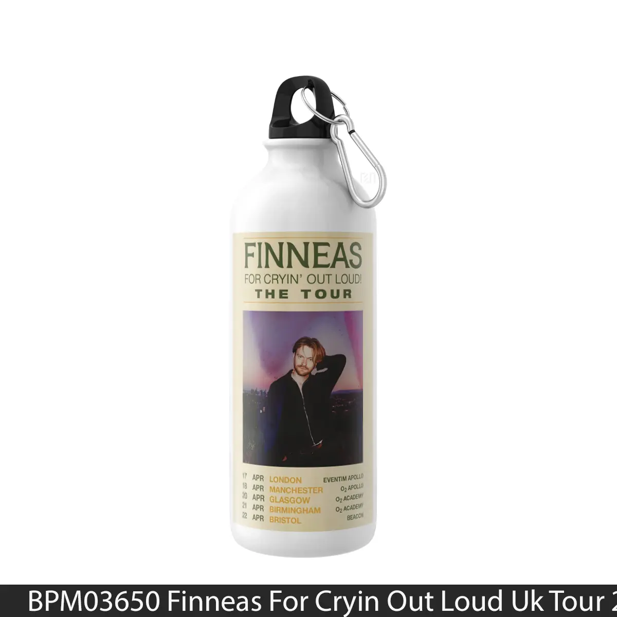 Botol Finneas For Cryin Out Loud Uk Tour 2025 - Music Sport Bottle