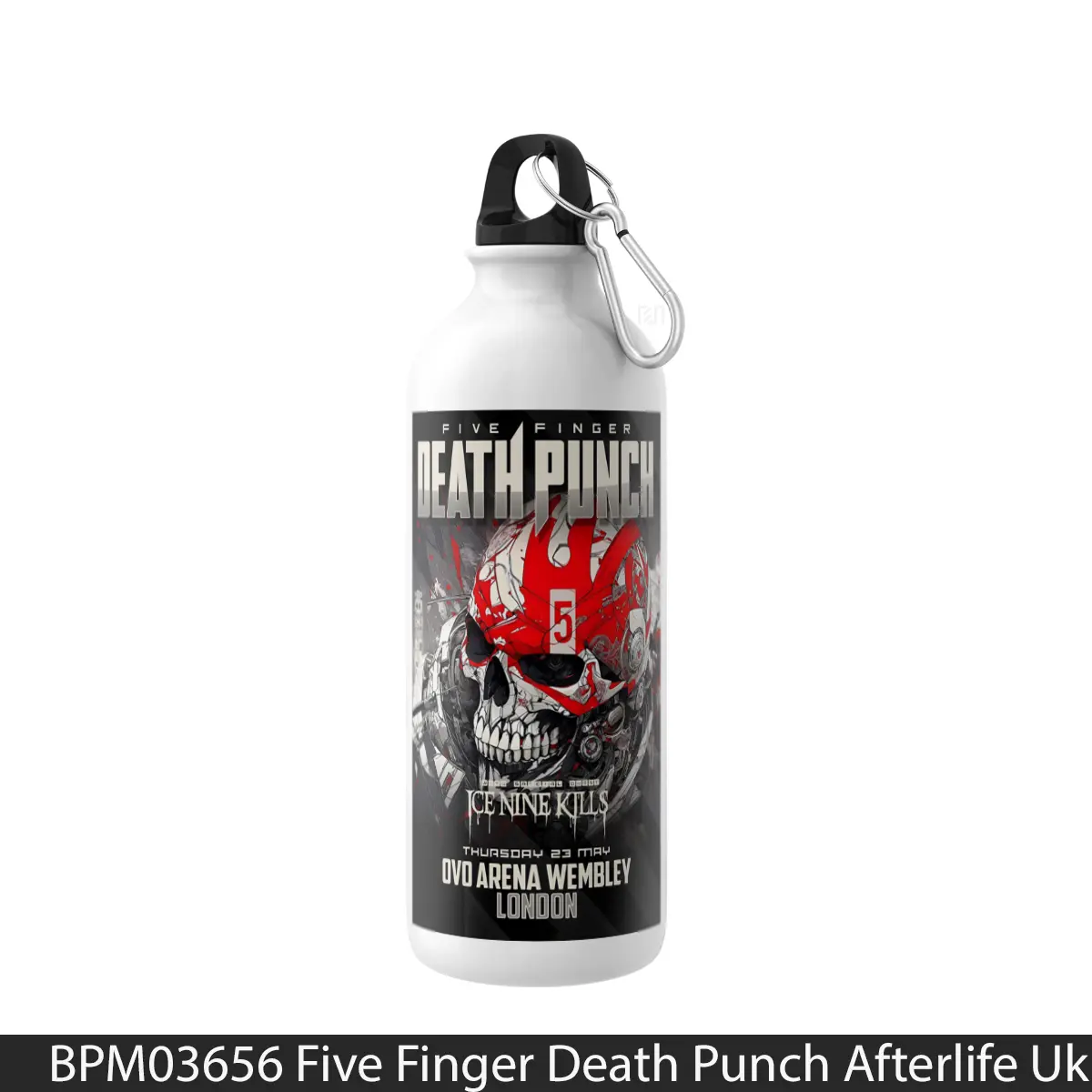 Botol Five Finger Death Punch Afterlife Uk Tour London - Music Sport Bottle