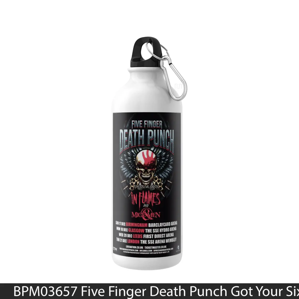 Botol Five Finger Death Punch Got Your Six - Music Sport Bottle