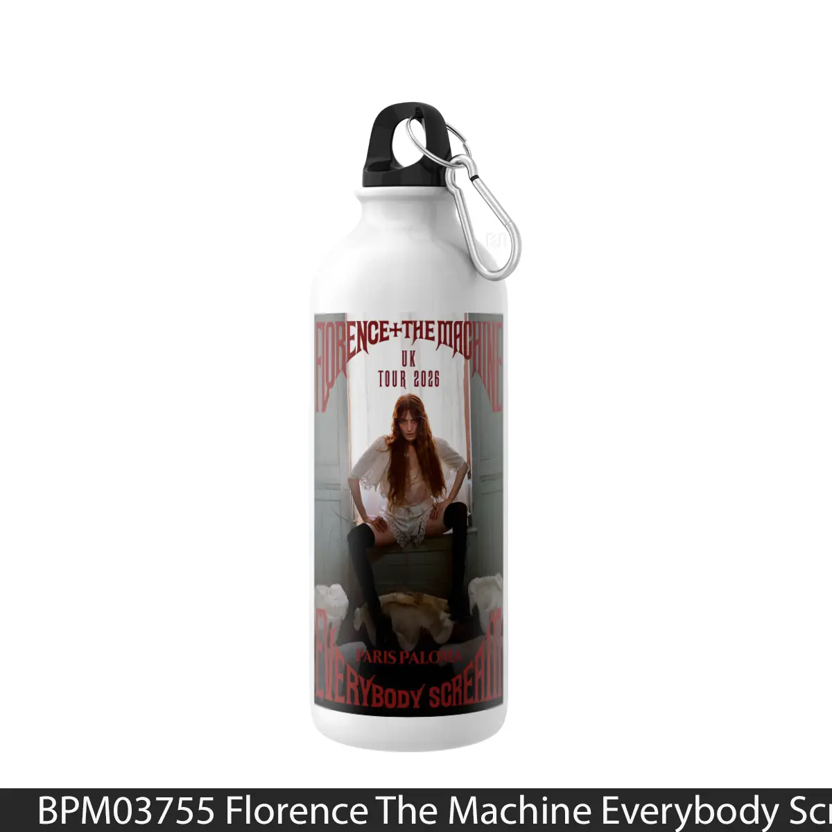 Botol Florence The Machine Everybody Scream 2026 Uk Tour - Music Sport Bottle