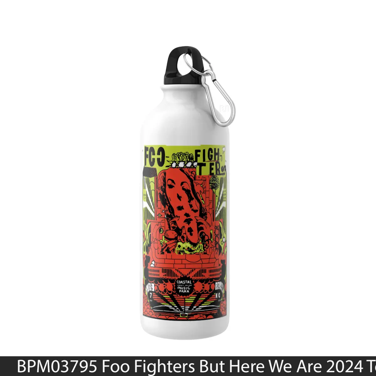 Botol Foo Fighters But Here We Are 2024 Tour 1 - Music Sport Bottle