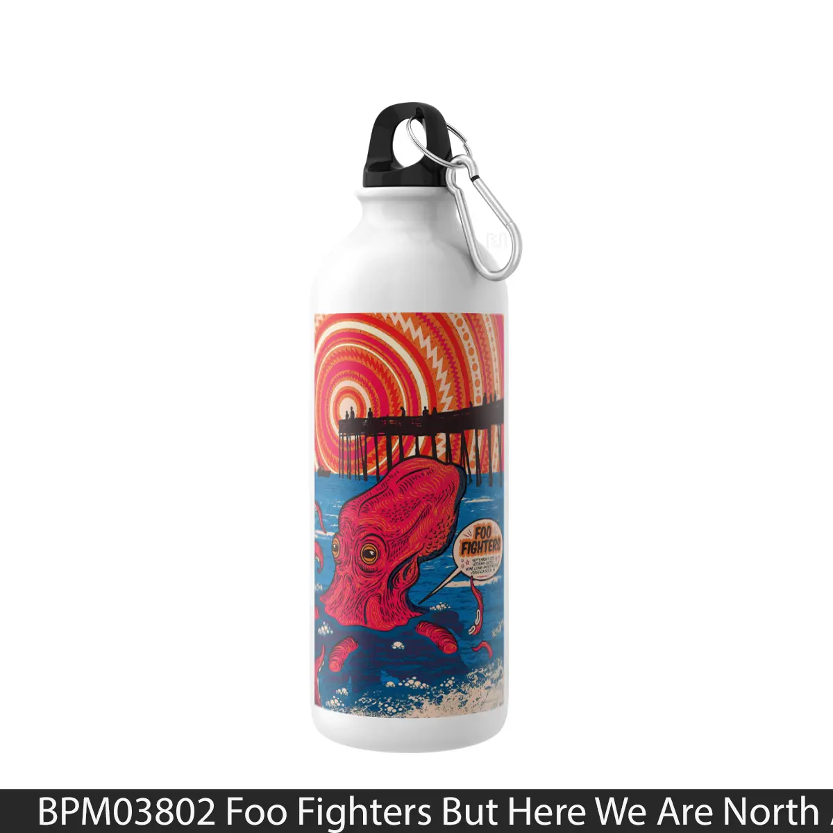 Botol Foo Fighters But Here We Are North American Tour 2023 - Music Sport Bottle